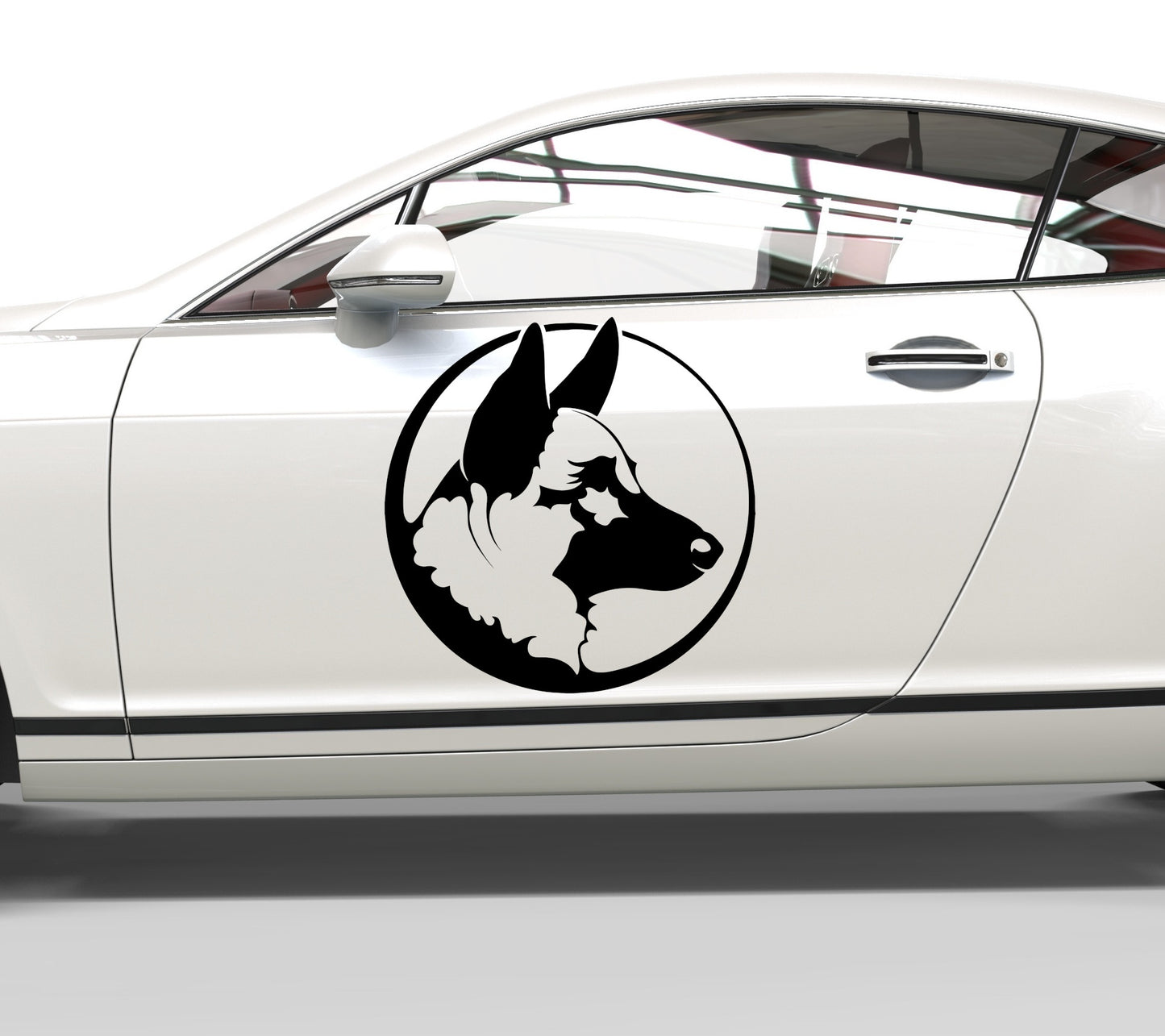 Autoaufkleber Schäferhund