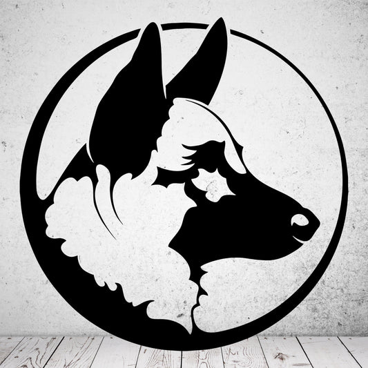 Wandtattoo Schäferhund