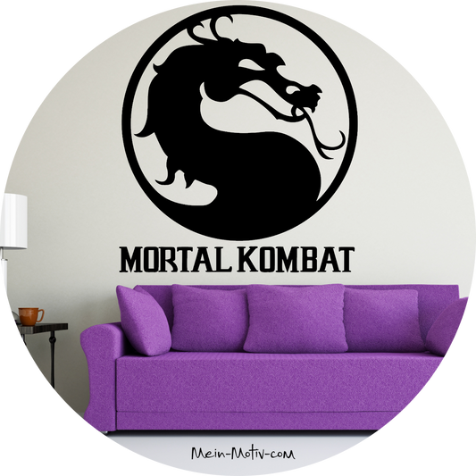 Wandtattoo Mortal Kombat