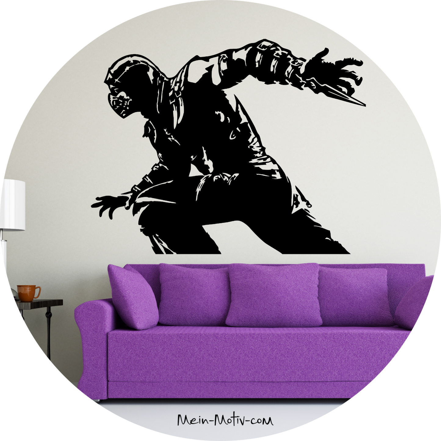 Wandtattoo Mortal Kombat Scorpion