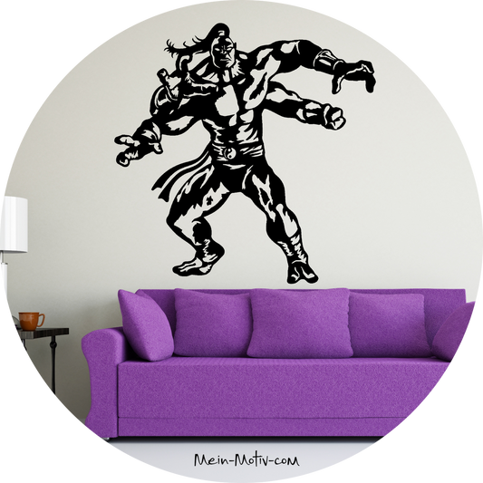 Wandtattoo Mortal Kombat Goro