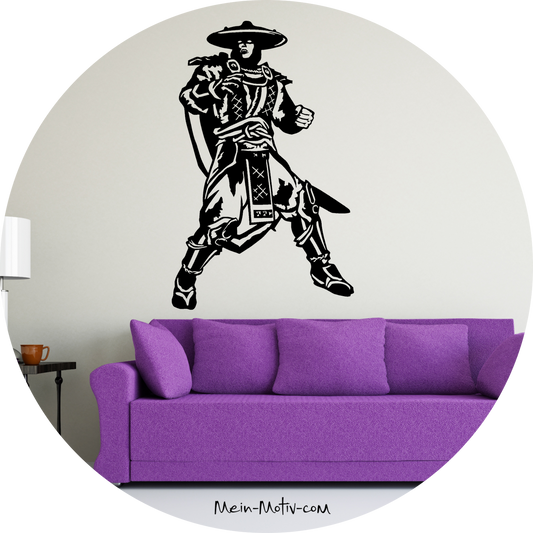 Wandtattoo Mortal Kombat Lord Raiden