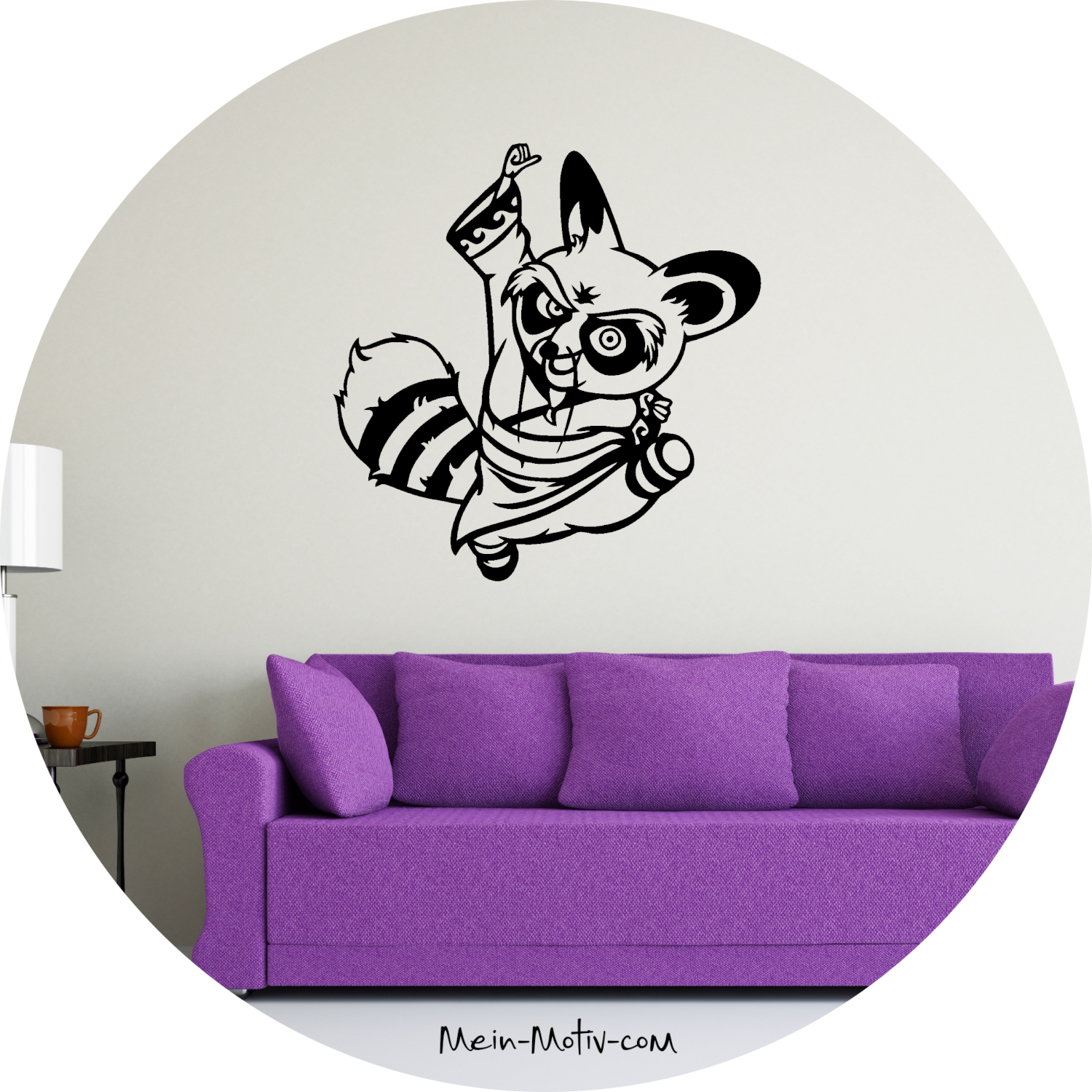 Wandtattoo Kung Fu Panda - Meister Shifu