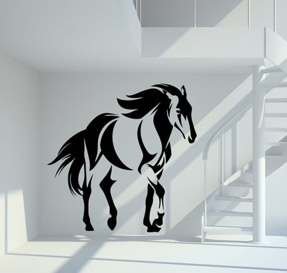 Wandtattoo Wildpferd