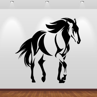 Wandtattoo Wildpferd