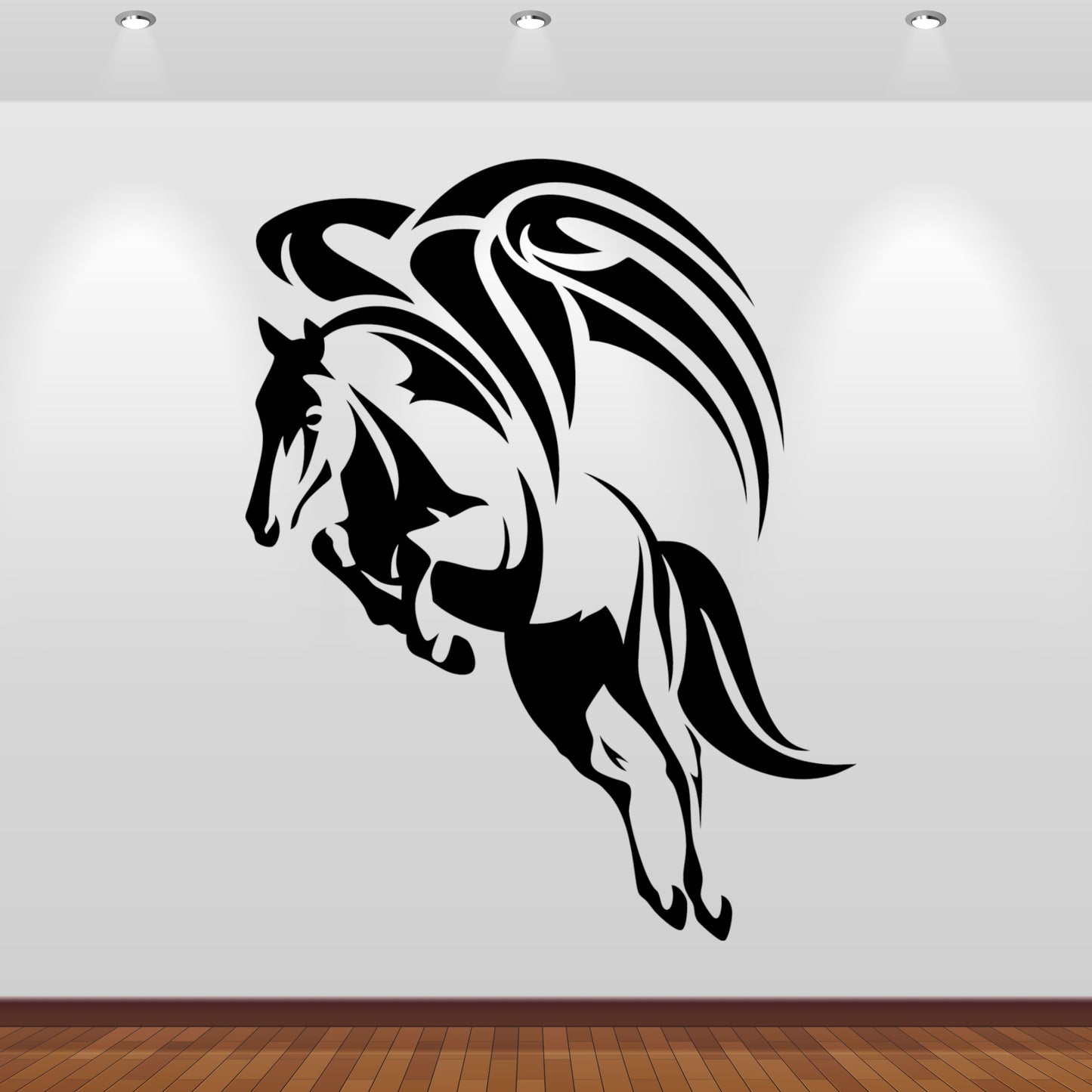 Wandtattoo Geflügeltes Pferd