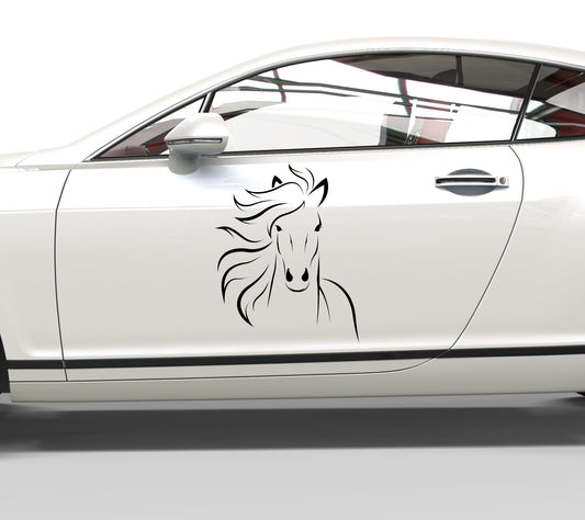Autoaufkleber Pferd - Horse