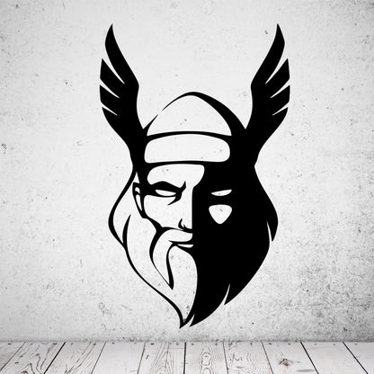 Wandtattoo Wikinger