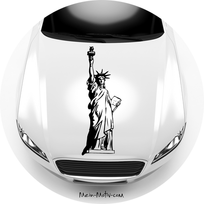 Autoaufkleber Freiheitsstatue USA