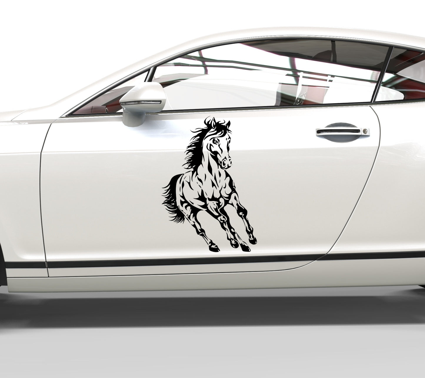 Autoaufkleber Mustang Wildpferd