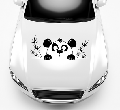 Autoaufkleber Panda-Baby