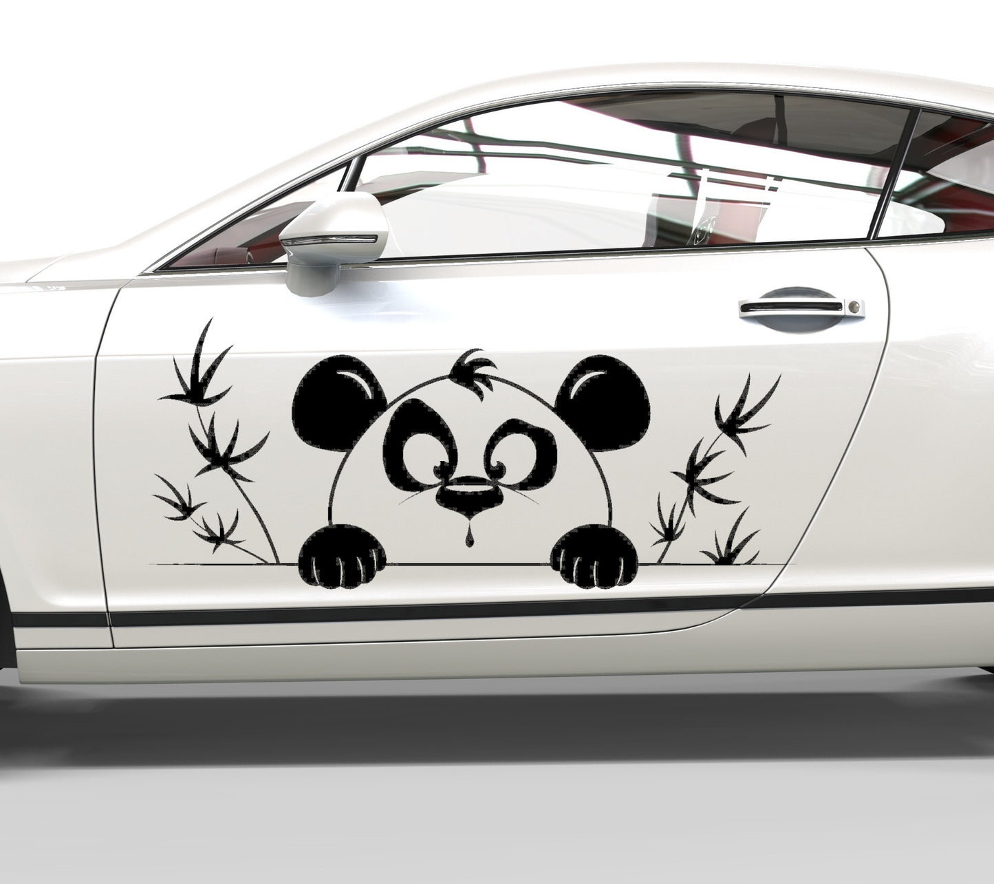 Autoaufkleber Panda-Baby
