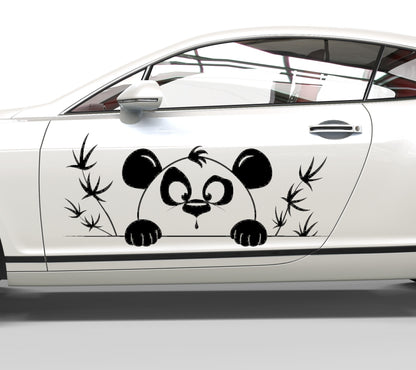 Autoaufkleber Panda-Baby