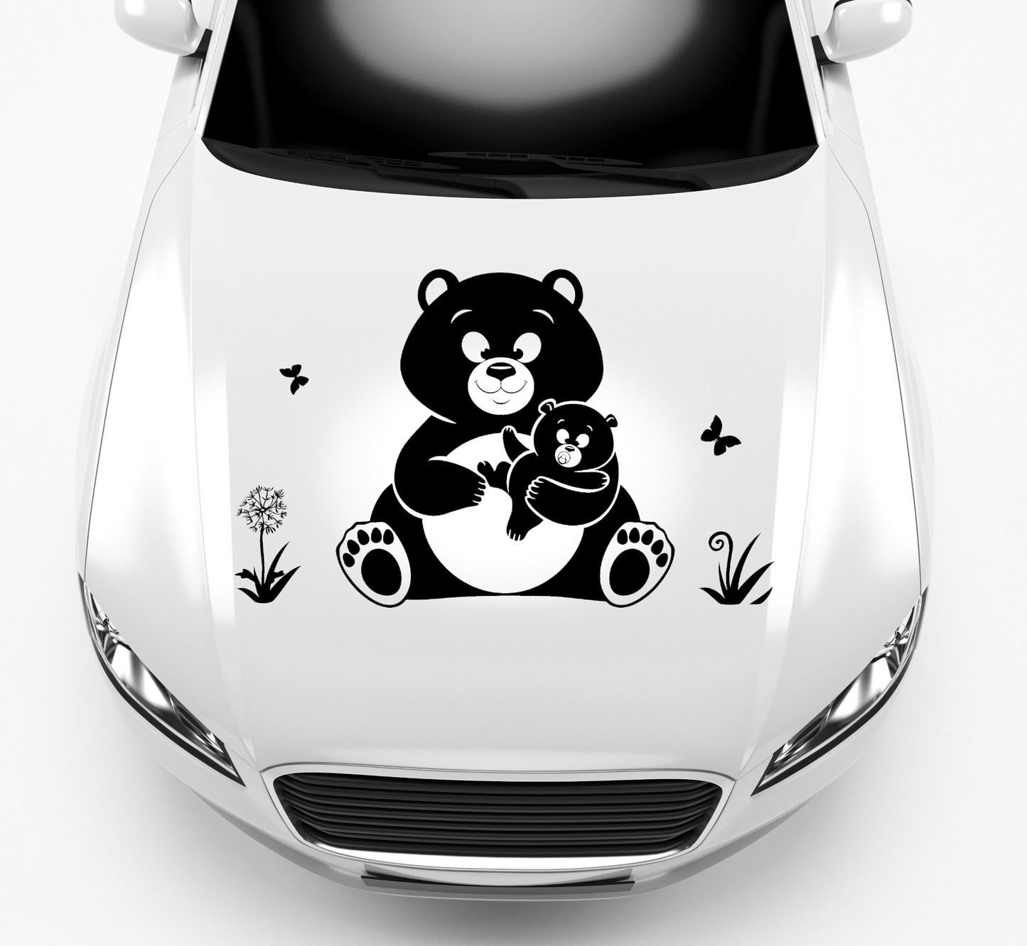 Autoaufkleber Teddybären