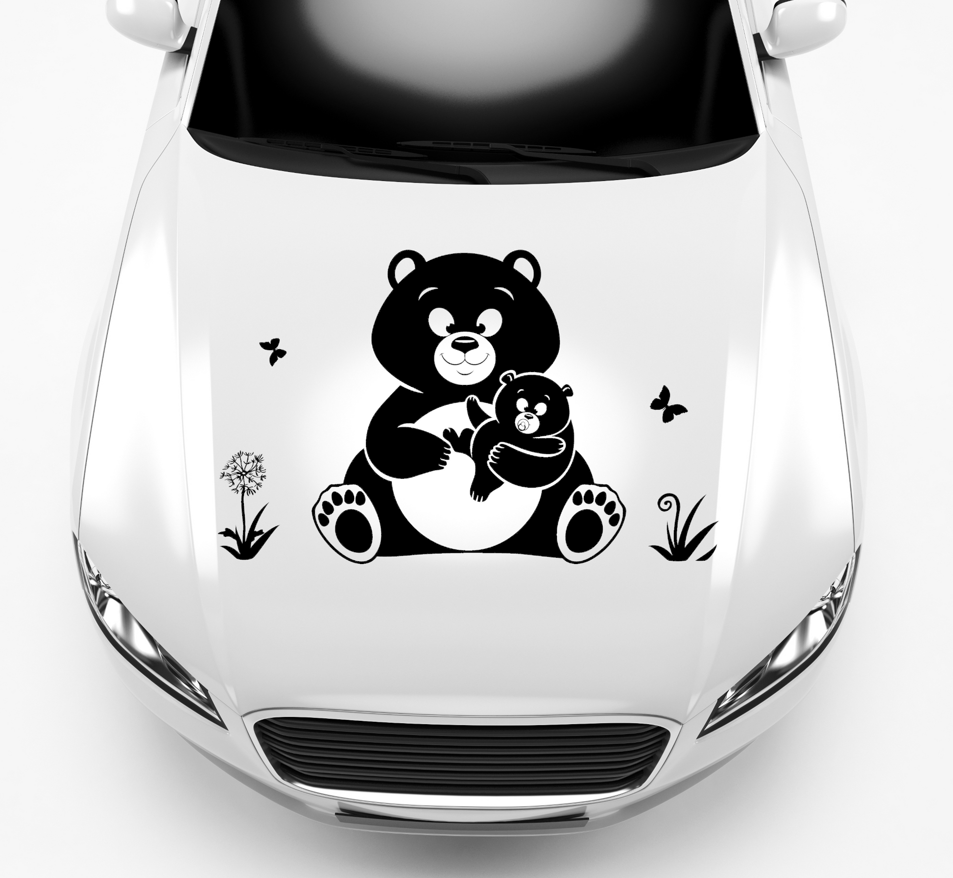 Autoaufkleber Teddybären