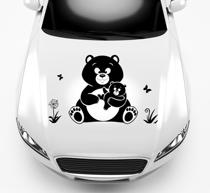 Autoaufkleber Teddybären