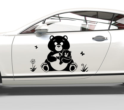 Autoaufkleber Teddybären