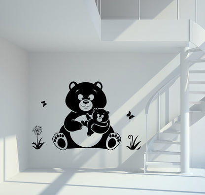 Wandtattoo Teddybären