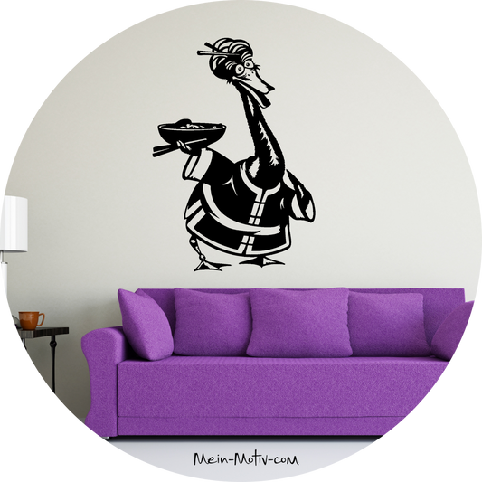 Wandtattoo Kung Fu Panda - Mr. Ping