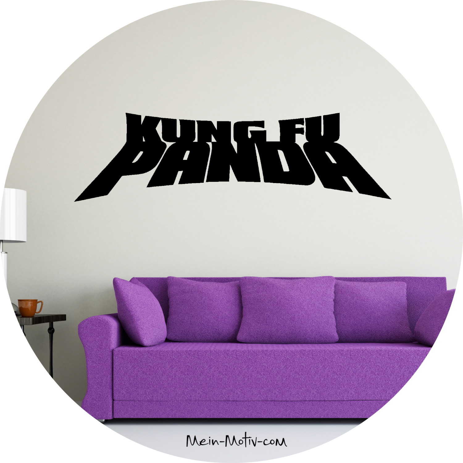 Wandtattoo Kung Fu Panda