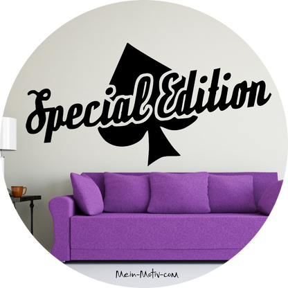 Wandtattoo Special Edition