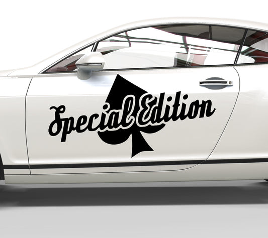 Autoaufkleber Special Edition