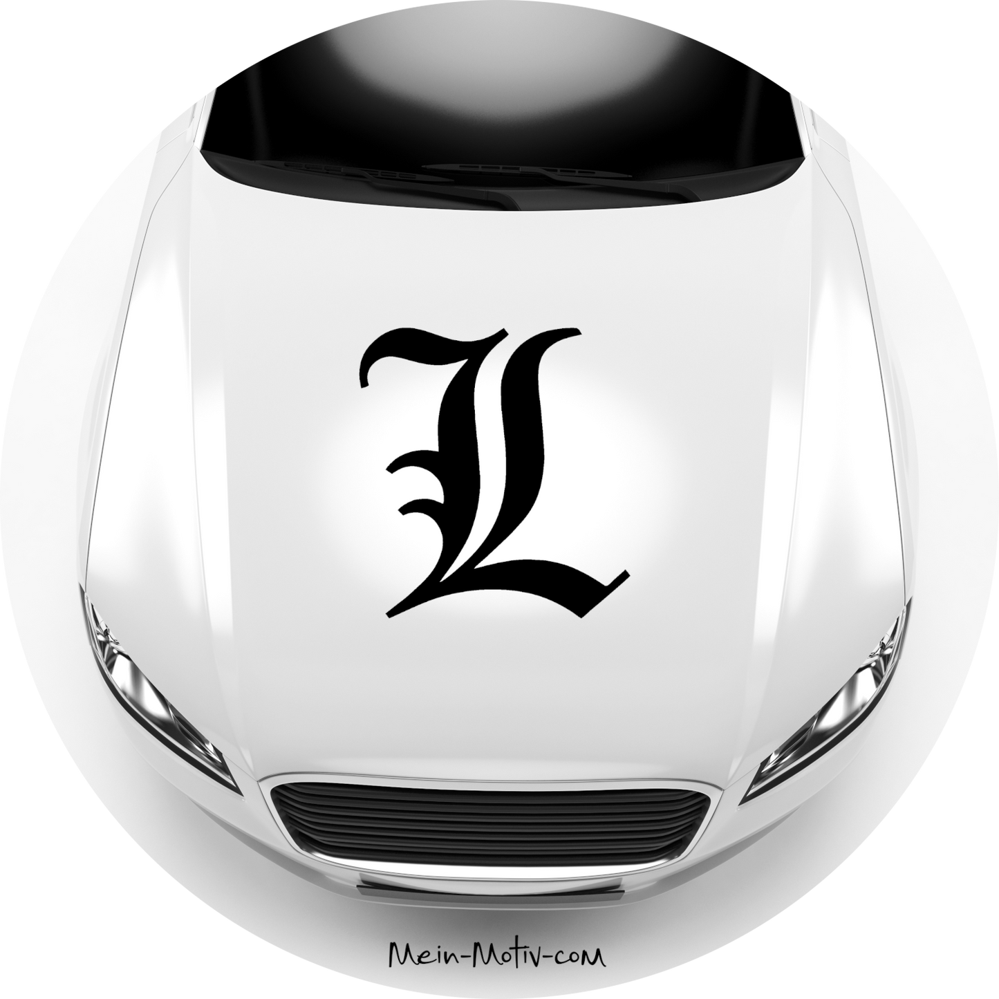 Autoaufkleber Death Note - L Lawliet