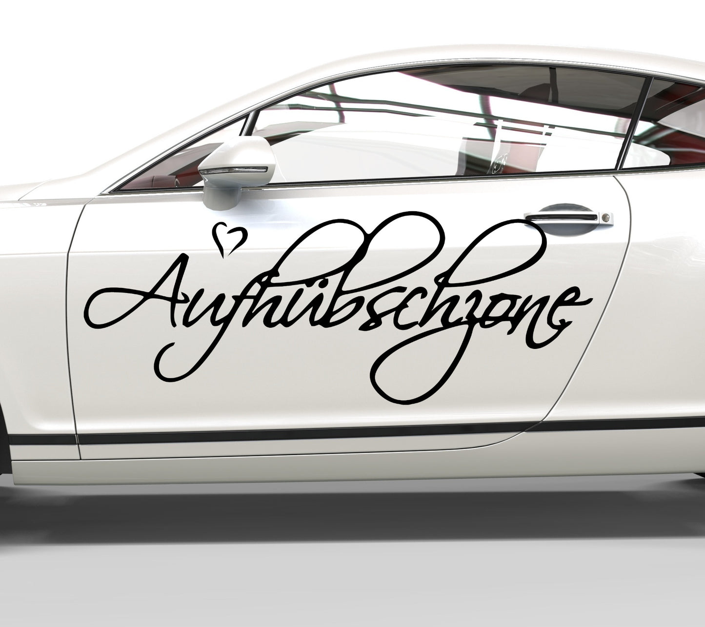 Autoaufkleber Aufhübschzone