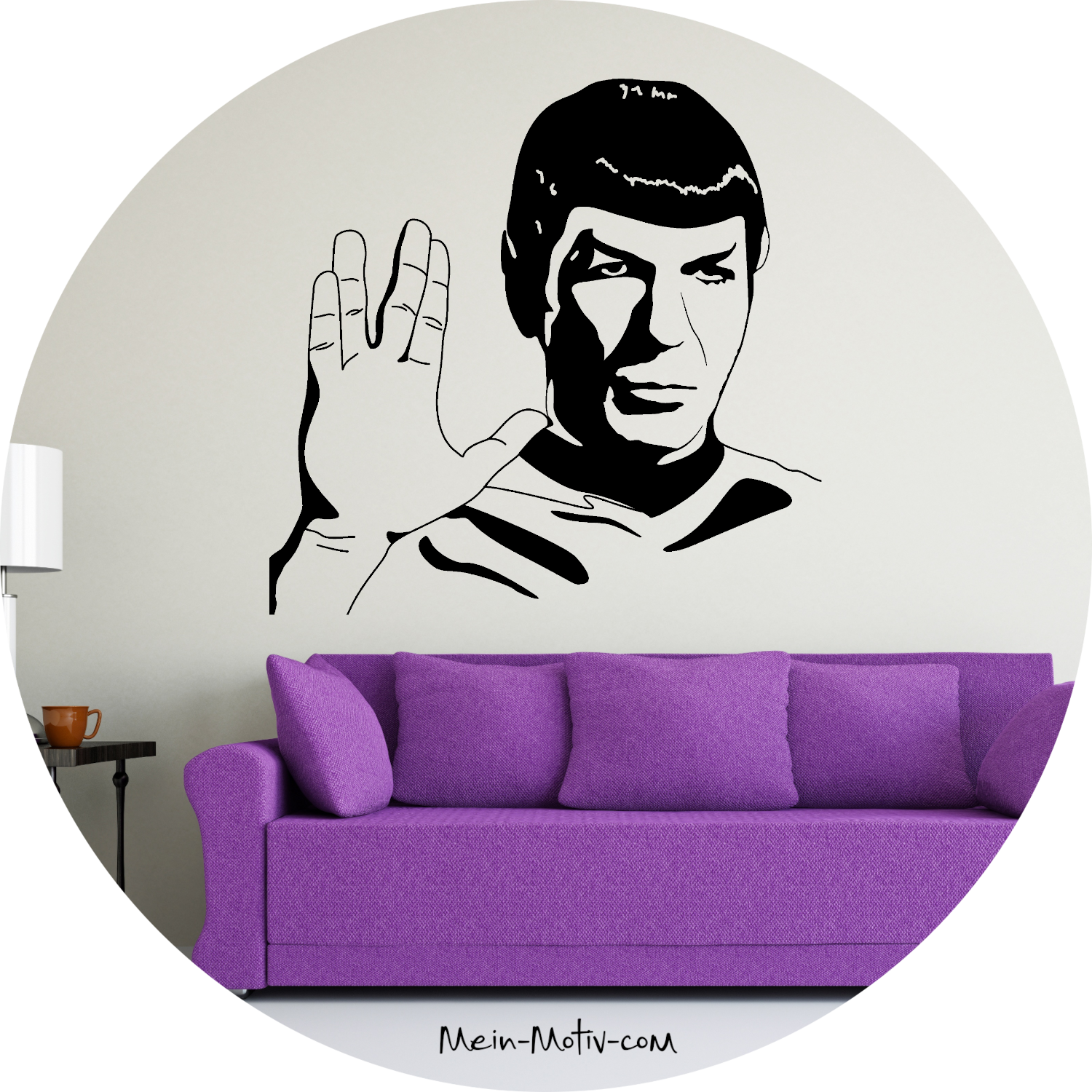Wandtattoo Star Trek Enterprise - Commander Spock