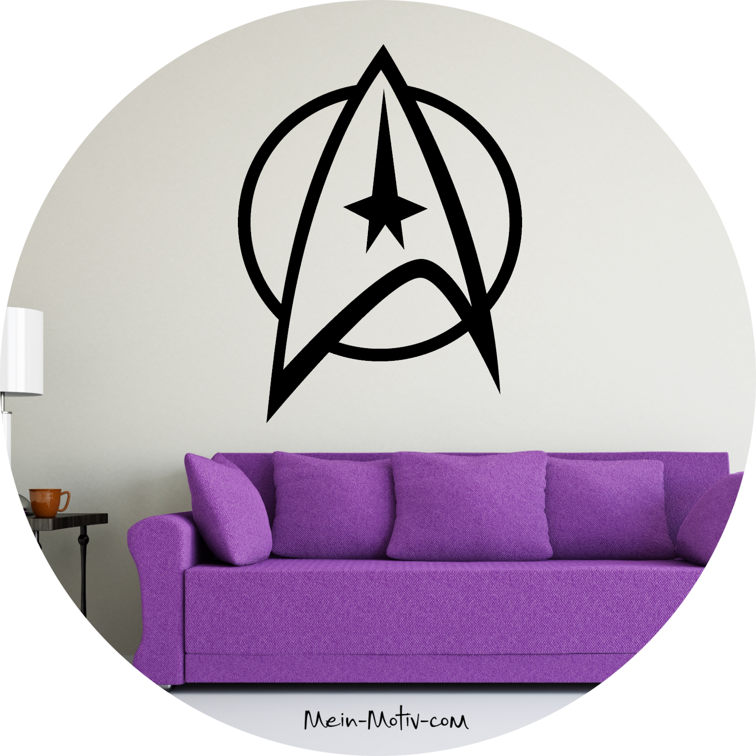 Wandtattoo Star Trek - Symbol der Sternenflotte 2270