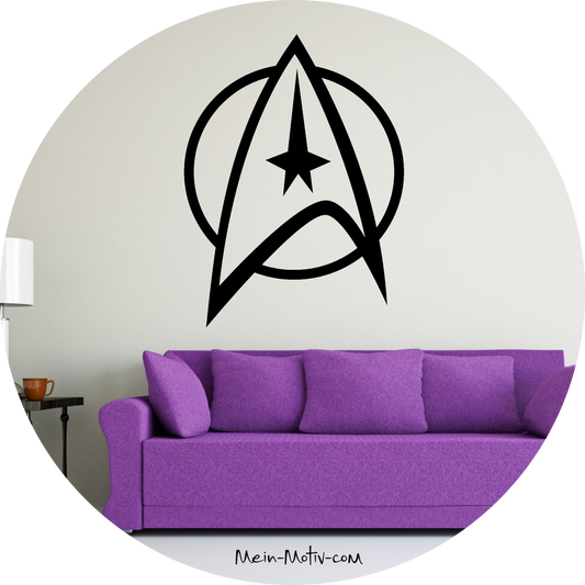 Wandtattoo Star Trek - Symbol der Sternenflotte 2270