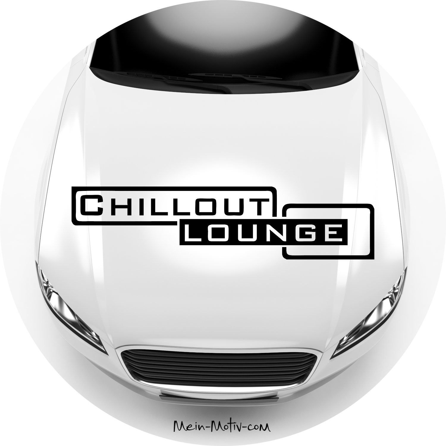 Autoaufkleber Chillout Lounge
