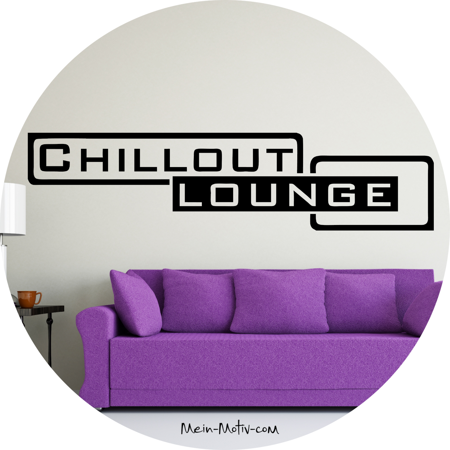 Wandtattoo Chillout Lounge