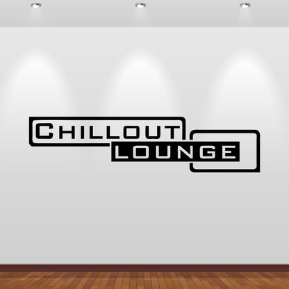 Wandtattoo Chillout Lounge