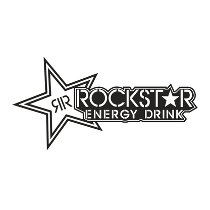 Autoaufkleber Rockstar Energy Drink