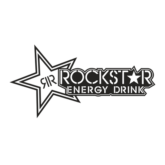 Autoaufkleber Rockstar Energy Drink