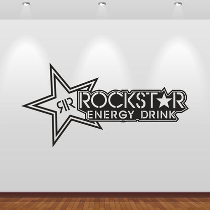 Wandtattoo Rockstar Energy Drink