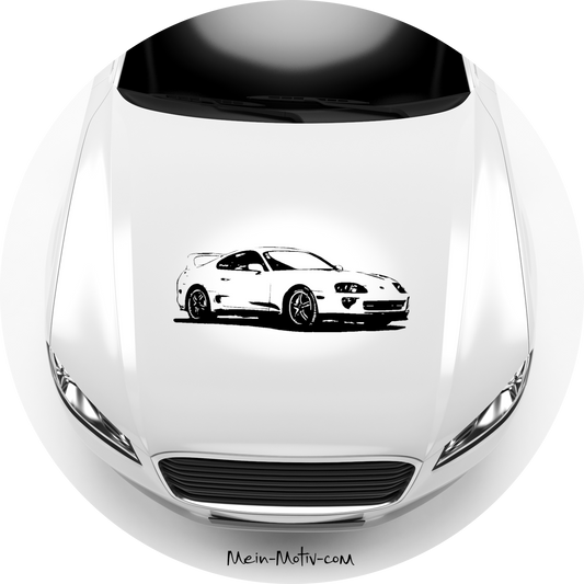 Autoaufkleber Toyota Supra MKIV