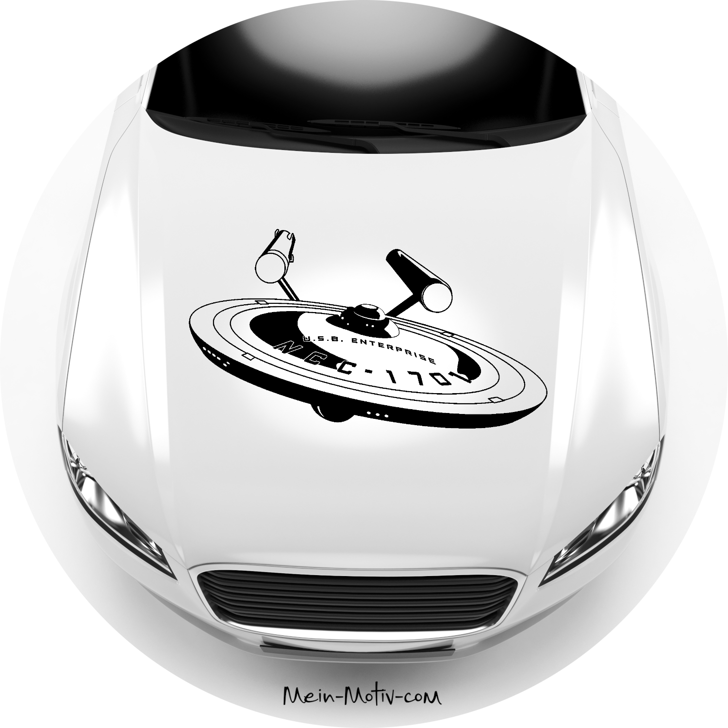 Autoaufkleber Star Trek - Enterprise