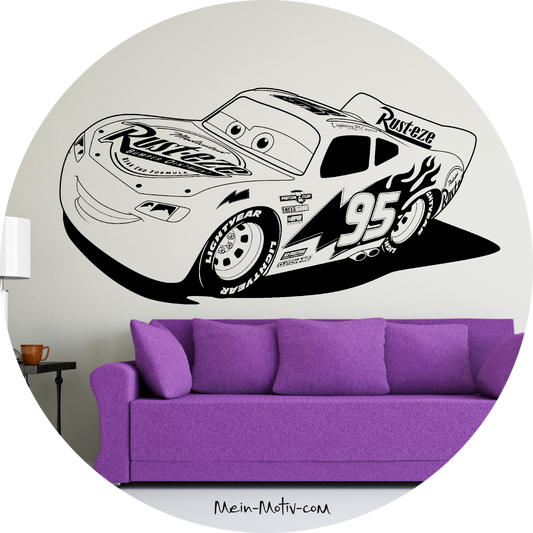 Wandtattoo Lightning McQueen