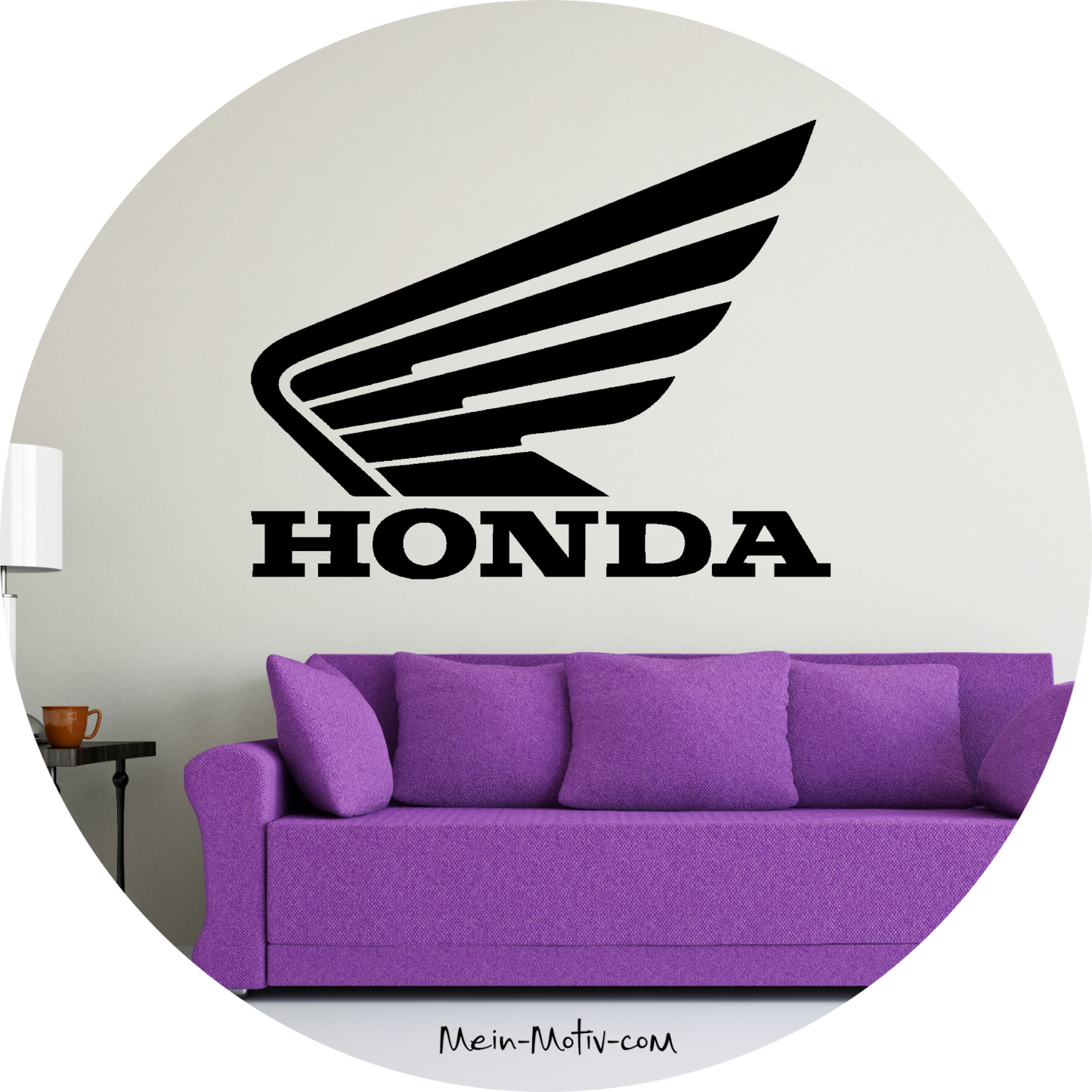 Wandtattoo Honda Flügel