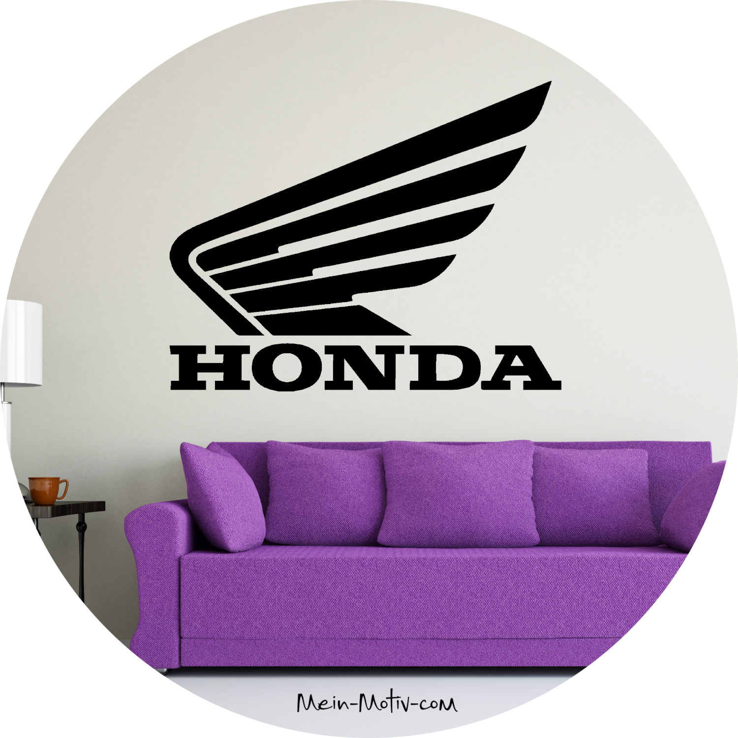 Wandtattoo Honda Flügel