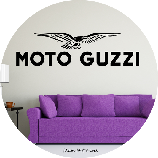 Wandtattoo Moto Guzzi