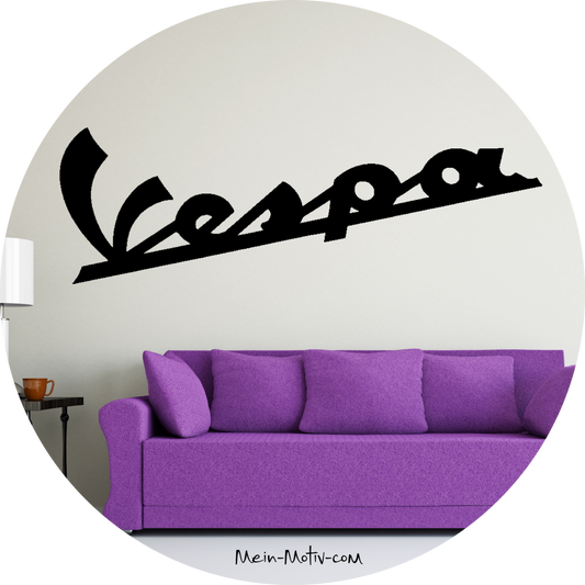 Wandtattoo Vespa