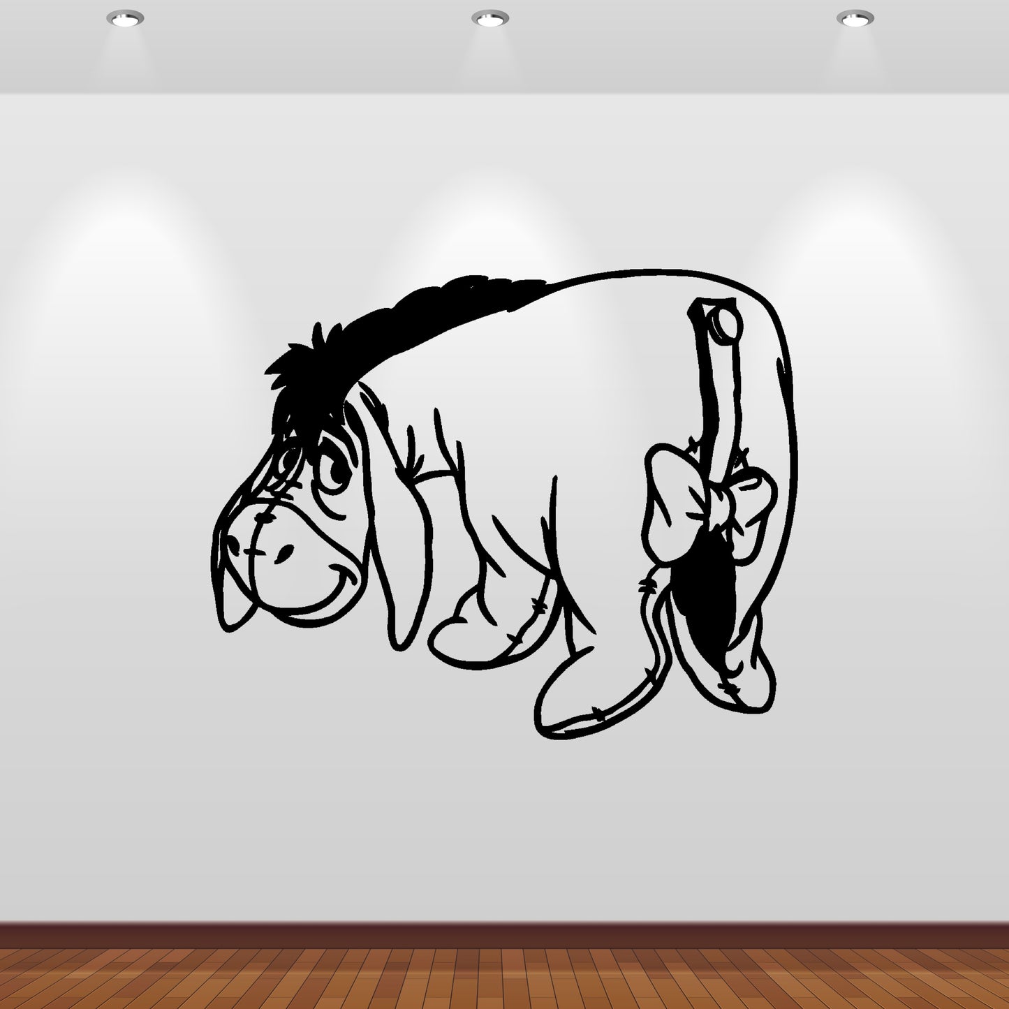 Wandtattoo Winnie Puu I-Aah