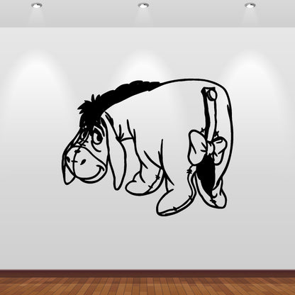 Wandtattoo Winnie Puu I-Aah