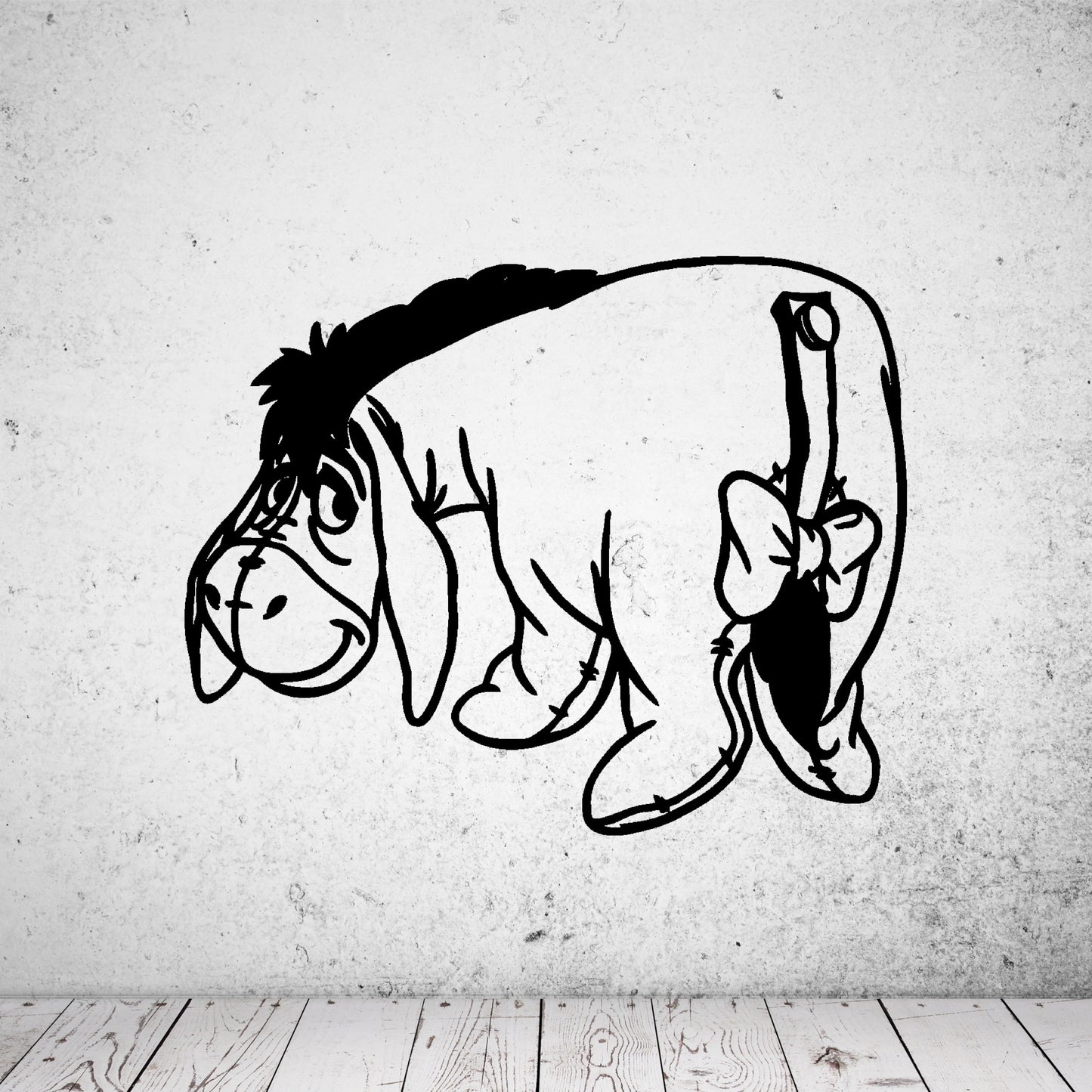 Wandtattoo Winnie Puu I-Aah
