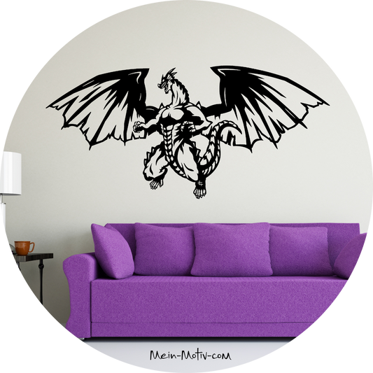 Wandtattoo Fairy Tail - Igneel