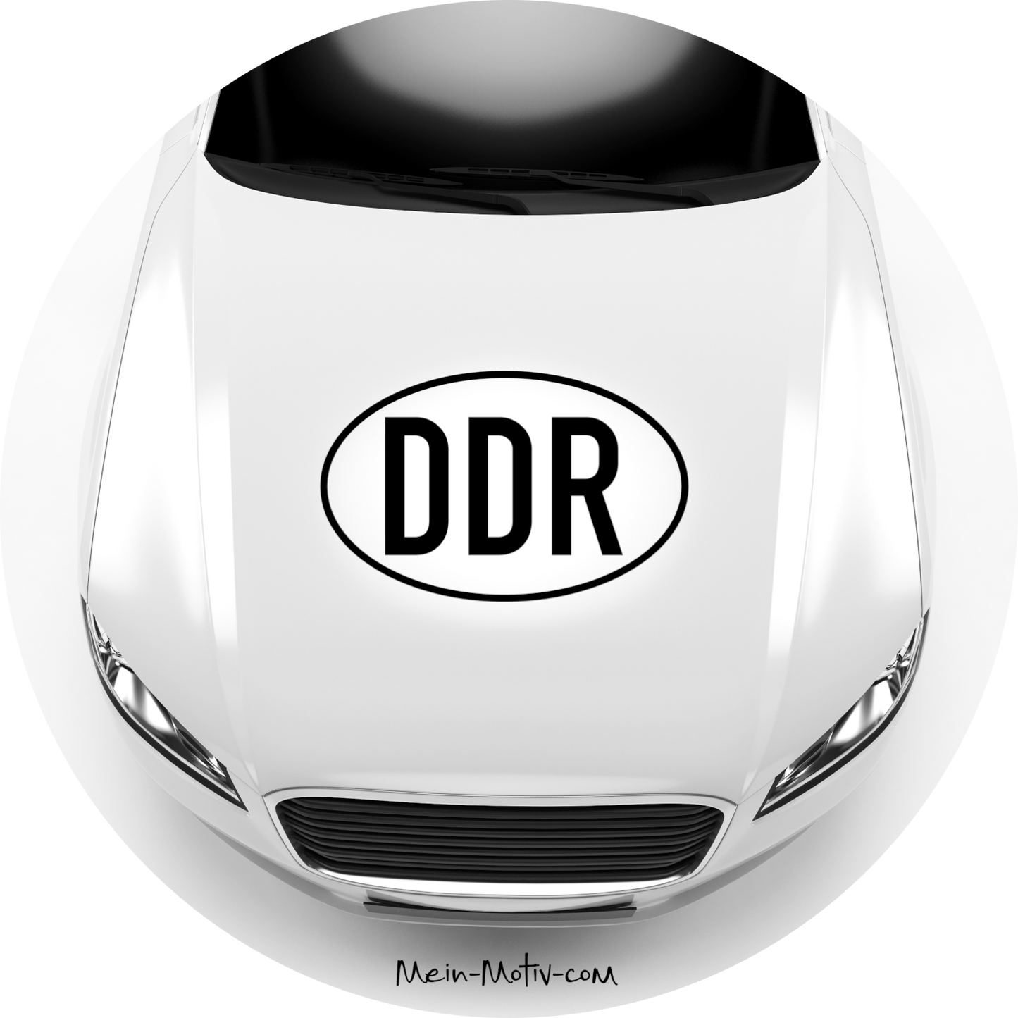Autoaufkleber DDR Deutsche Demokratische Republik