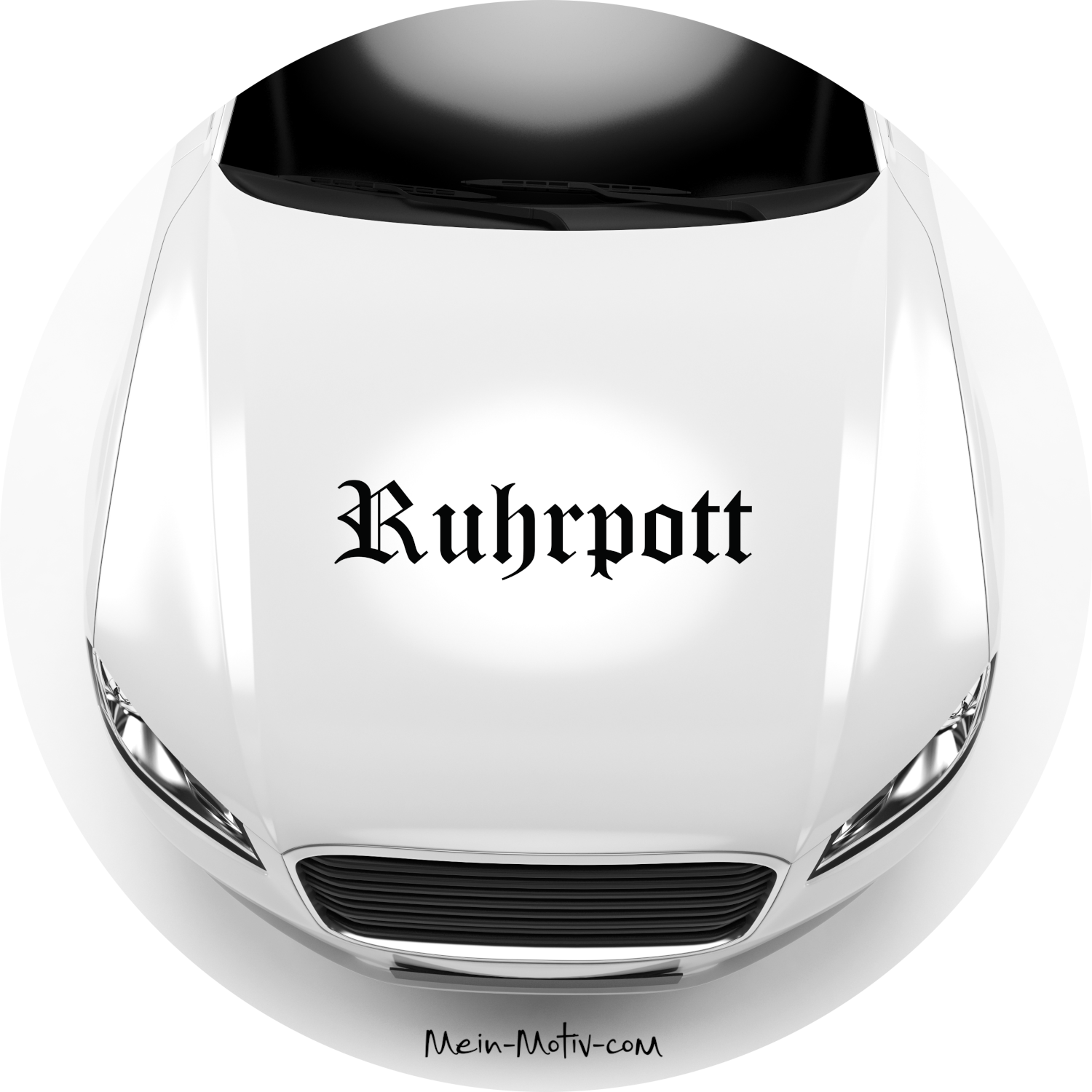 Autoaufkleber Ruhrpott Schriftzug